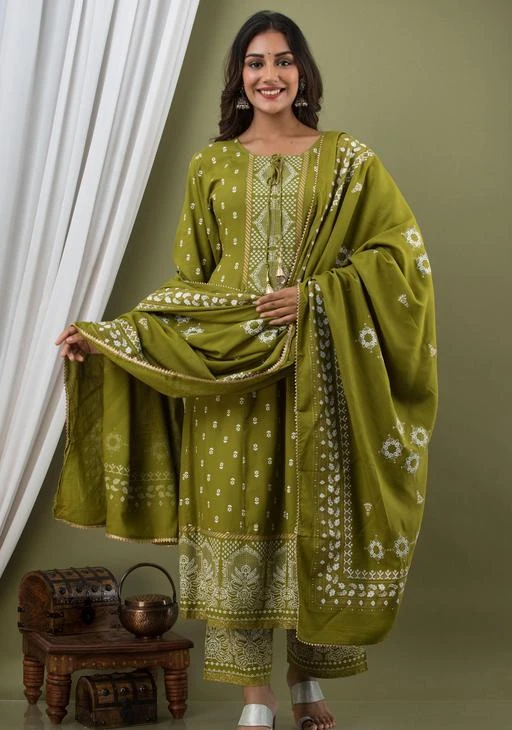 Checkout this latest Dupatta Sets
Product Name: *Trendy Fashionable Rayon Womens Kurta&Palazzo With Dupatta Set*
Kurta Fabric: Rayon
Fabric: Rayon
Bottomwear Fabric: Rayon
Sleeve Length: Three-Quarter Sleeves
Pattern: Embroidered
Set Type: Kurta with Dupatta and Bottomwear
Stitch Type: Stitched
Multipack: Single
Sizes: 
S (Bust Size: 34 in, Bottom Waist Size: 36 in, Bottom Length Size: 39 in, Shoulder Size: 13 in) 
L (Bust Size: 38 in, Bottom Waist Size: 40 in, Bottom Length Size: 39 in, Shoulder Size: 15 in) 
XXXL (Bust Size: 44 in, Bottom Waist Size: 46 in, Bottom Length Size: 39 in, Shoulder Size: 18 in) 
4XL (Bust Size: 46 in, Bottom Waist Size: 48 in, Bottom Length Size: 39 in, Shoulder Size: 18.5 in) 
Country of Origin: India
Easy Returns Available In Case Of Any Issue



Catalog Name: Trendy Alluring Women Dupatta Set
CatalogID_18083736
C74-SC1853
Code: 085-67176532-9991