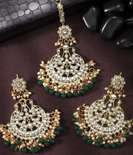 Buy online Gold Plated Necklaces Earring Maang Tikka Set from Sets for  Women by Karatcart for 1169 at 70 off  2023 Limeroadcom