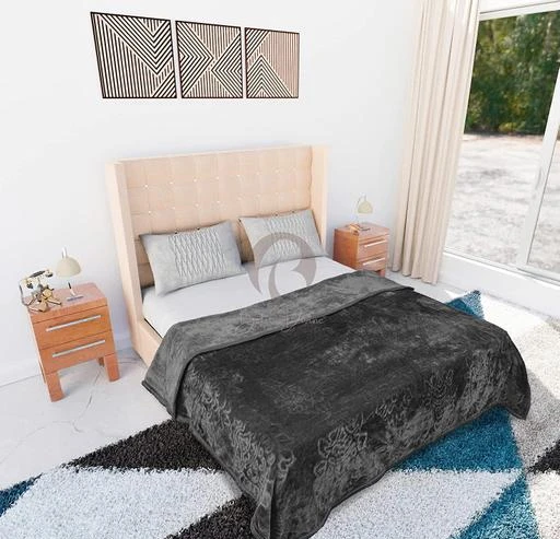 Double Bed Mink Blanket King Size Heavy Winter Mink Soft AC Room