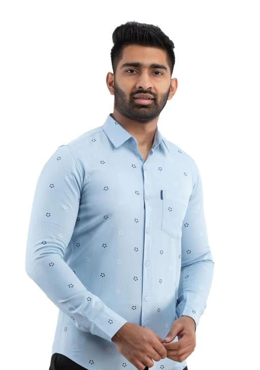 Checkout this latest Shirts
Product Name: *Pretty Fashionista Men Shirts*
Fabric: Cotton
Sleeve Length: Long Sleeves
Pattern: Printed
Net Quantity (N): 1
Sizes:
L (Chest Size: 42 in, Length Size: 29.5 in) 
Try on something different with M MART  collection of casual shirts that will add a new spice to your wardrobe. The unique color combinations, seamlessly stitched ends and perfect collar gives you a charming look when worn for any occasions, even on a casual day.
Country of Origin: India
Easy Returns Available In Case Of Any Issue


SKU: MP-PTBLU
Supplier Name: M-MART

Code: 705-67706824-997

Catalog Name: Pretty Fashionista Men Shirts
CatalogID_18265307
M06-C14-SC1206