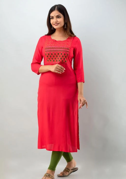 Checkout this latest Kurtis
Product Name: *Alisha Alluring Kurtis*
Fabric: Rayon
Sleeve Length: Three-Quarter Sleeves
Pattern: Embroidered
Combo of: Single
Sizes:
S (Bust Size: 36 in) 
M (Bust Size: 38 in) 
L (Bust Size: 40 in) 
XL (Bust Size: 42 in) 
XXL (Bust Size: 44 in) 
reyon fabric kurti with embroidry
Country of Origin: India
Easy Returns Available In Case Of Any Issue


SKU: hudafr0s
Supplier Name: Shreeji Kurti Collection

Code: 894-67720406-9911

Catalog Name: Alisha Alluring Kurtis
CatalogID_18269103
M03-C03-SC1001