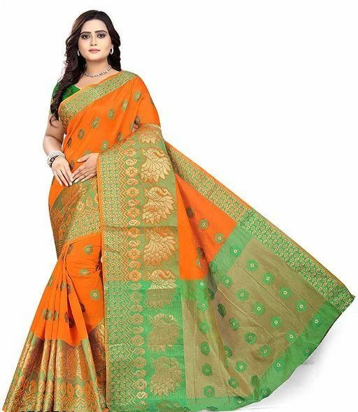 Checkout this latest Sarees
Product Name: *Aagam Alluring Sarees*
Saree Fabric: Cotton Silk
Blouse: Separate Blouse Piece
Blouse Fabric: Cotton Silk
Pattern: Zari Woven
Blouse Pattern: Zari Woven
Net Quantity (N): Single
Sizes: 
Free Size (Saree Length Size: 5.5 m, Blouse Length Size: 0.8 m) 
Easy Returns Available In Case Of Any Issue


SKU: AAS_1
Supplier Name: BALAJI

Code: 634-6782524-8541

Catalog Name: Aagam Alluring Sarees
CatalogID_1081874
M03-C02-SC1004