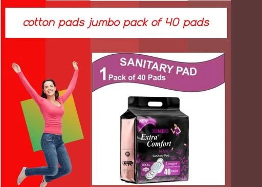 Checkout this latest Menstrual/Sanitary pads
Product Name: *Extra Comfort Sanitary Pads for Women with Wings | Dry-net Soft & Comfortable Sanitary Napkins for Day & Night Protection -320 MM Maxi Sanitary Pad  (Pack of 40)*
Product Name: Extra Comfort Sanitary Pads for Women with Wings | Dry-net Soft & Comfortable Sanitary Napkins for Day & Night Protection -320 MM Maxi Sanitary Pad  (Pack of 40)
Brand Name: JUMBO EXTRA COMFORT
Brand: JUMBO EXTRA COMFORT
Size: Free Size
Usage Type: Disposable
Wings: Yes
Country of Origin: India
Easy Returns Available In Case Of Any Issue


SKU: extracomfart4040
Supplier Name: TIYA FASHION

Code: 852-67854882-993

Catalog Name:  Unique Menstrual/Sanitary pads
CatalogID_18316221
M07-C22-SC1869