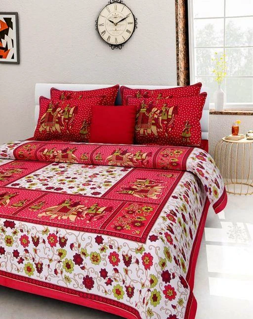 Checkout this latest Bedsheets_500-1000
Product Name: *Elite Fancy 100 X 90 Bedsheet*
Fabric: Cotton
No. Of Pillow Covers: 2
Thread Count: 140
Multipack: Pack Of 1
Sizes: 
Queen (Length Size: 100 in Width Size: 90 Pillow Length Size: 27 in Pillow Width Size: 17 in)
Country of Origin: India
Easy Returns Available In Case Of Any Issue


SKU: BCB_10
Supplier Name: VSC Vijay

Code: 783-6801807-687

Catalog Name: Elite Fancy 100 X 90 Bedsheets
CatalogID_1085437
M08-C24-SC1101