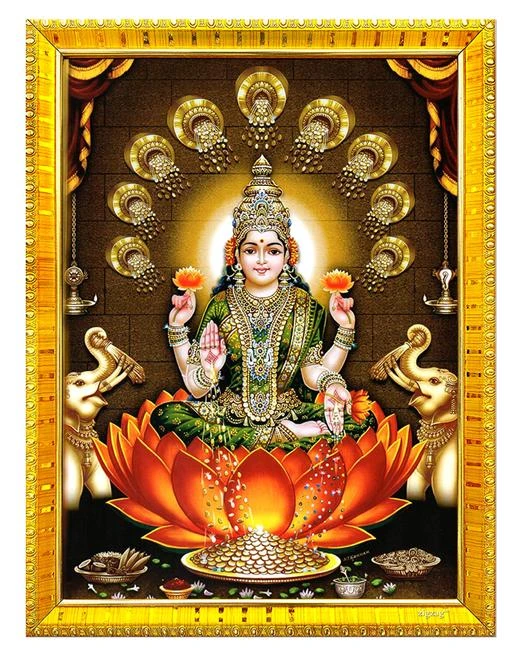 fcity.in - Goddess Dhana Lakshmi Devi Maa Photo Frame Wall Table ...