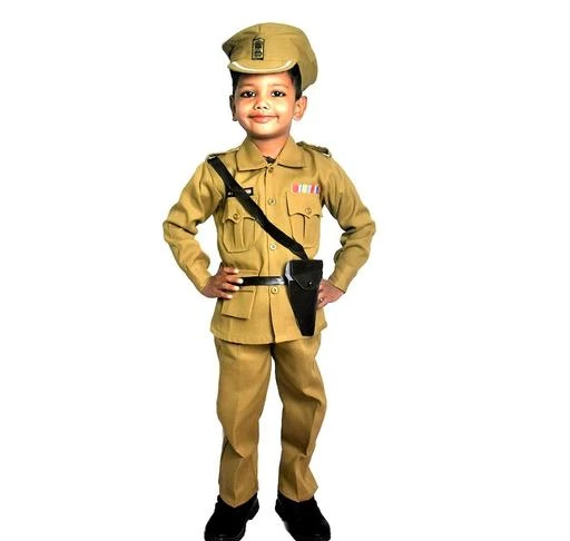 fcity.in - Dress To Impress Fancy Police Costume Outfit For Kids Set Of 7