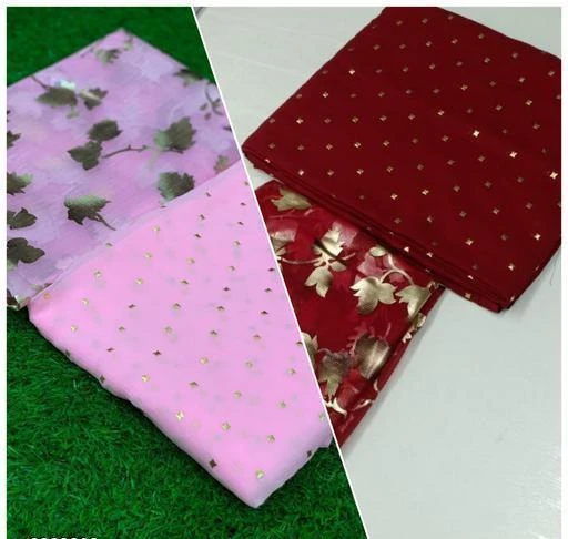 Checkout this latest Sarees
Product Name: *Aakarsha Refined Sarees*
Saree Fabric: Poly Silk
Blouse: Separate Blouse Piece
Blouse Fabric: Paper Silk
Pattern: Zari Woven
Blouse Pattern: Zari Woven
Net Quantity (N): Pack of 2
Sizes: 
Free Size (Saree Length Size: 5.5 m, Blouse Length Size: 0.8 m) 
Country of Origin: India
Easy Returns Available In Case Of Any Issue


SKU: Chahat_Baby_Pink-Maroon 
Supplier Name: HASTI FSN

Code: 487-6829308-7332

Catalog Name: Aakarsha Refined Sarees
CatalogID_1089932
M03-C02-SC1004