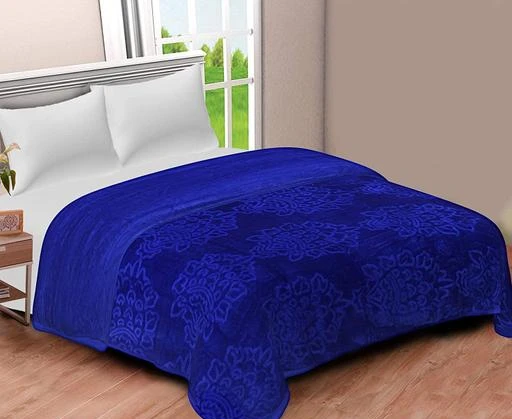 EVOLIFE 500 TC Mink Blanket Double Bed, Super Soft Light Weight Blanket