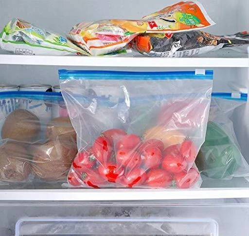 Checkout this latest Produce Storage Bags
Product Name: *Pristu Zip Lock Pouch, Zip Lock Bag For Storage, Zip Lock Bags Medium ( 10 Pcs )*
Material: Plastic
Product Breadth: 10 Inch
Product Height: 0.5 Inch
Product Length: 9 Inch
Net Quantity (N): Multipack
LEAK-PROOF & FREEZER-SAFE: Upgraded dual zipper closure ensures airtight & 100% leakproof seal, waterproof, hygienic and freezer safe. These reusable medium freezer bags can lock out freezer burn, lock in food’s nutrients, favors and juices, keep food fresh and full of taste, perfect for freezing meat, seafood, fruits and vegetables.
Country of Origin: India
Easy Returns Available In Case Of Any Issue


SKU: Pristu Zip Lock Pouch, Zip Lock Bag For Storage, Zip Lock Bags Medium ( 10 Pcs )
Supplier Name: PRISTU ENTERPRISE

Code: 981-68574964-994

Catalog Name: Unique Produce Storage Bags
CatalogID_18573900
M08-C23-SC2252