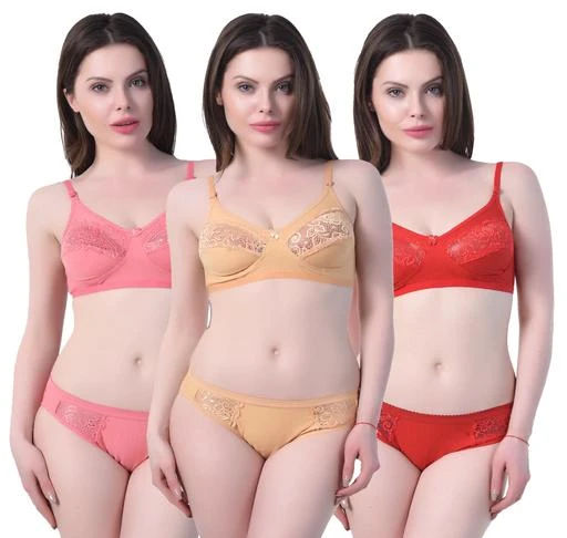 Buy Net Lingerie Set for Women  hot and Sexy Bra Panty in net
