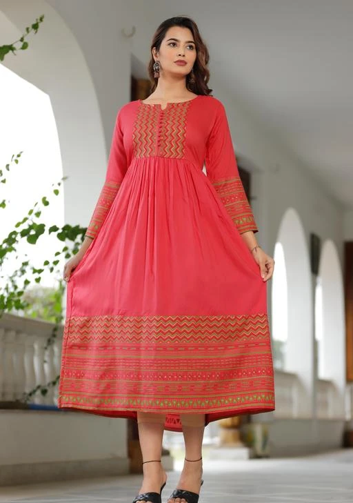 Checkout this latest Kurtis
Product Name: *DE33 PINK Kurtis*
Fabric: Rayon
Sleeve Length: Three-Quarter Sleeves
Pattern: Printed
Combo of: Single
Sizes:
M (Bust Size: 38 in, Size Length: 48 in) 
L (Bust Size: 40 in, Size Length: 48 in) 
Gold print border, PINK coloured, rayon fabric, frilled kurti
Country of Origin: India
Easy Returns Available In Case Of Any Issue


SKU: DE33 PINK
Supplier Name: DIX Enterprises

Code: 353-68673519-057

Catalog Name: Adrika Superior Kurtis
CatalogID_18606445
M03-C03-SC1001