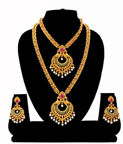 Checkout this latest Jewellery Set
Product Name: *Diva Fancy Jewellery Sets*
Base Metal: Alloy
Plating: Gold Plated
Stone Type: Pearls
Sizing: Adjustable
Type: Haram and Earrings
Country of Origin: India
Easy Returns Available In Case Of Any Issue


SKU: X2YNNx59
Supplier Name: SUSHI

Code: 204-68673644-9951

Catalog Name: Diva Fancy Jewellery Sets
CatalogID_18606504
M05-C11-SC1093