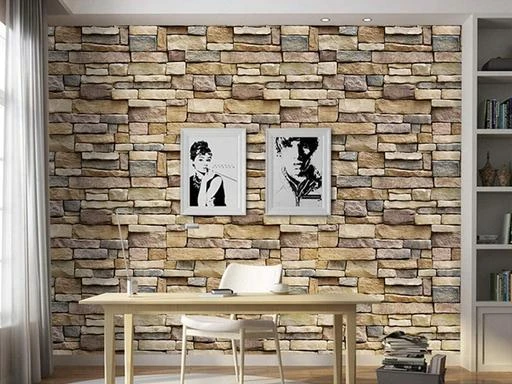 Stone Brick Wallpaper Decorative Wall Stock Image  Image of called color  161363475