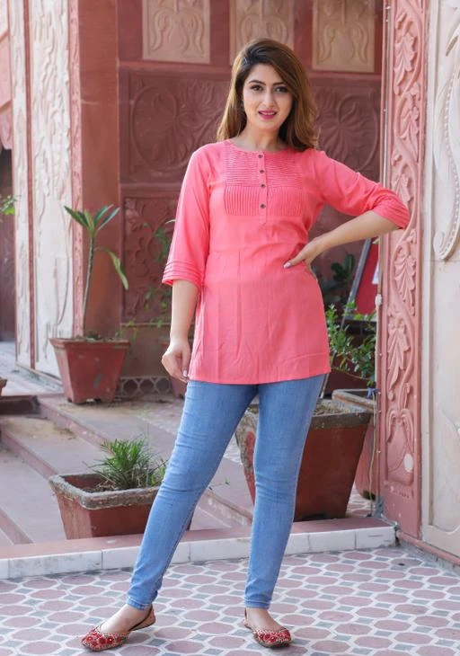Checkout this latest Tops & Tunics
Product Name: *Rudra Printex Rayon Slub Tops*
Sizes:
S, M, L, XL, XXL
Country of Origin: India
Easy Returns Available In Case Of Any Issue


SKU: RUDRA2029A10-PINK 
Supplier Name: SRDREAM MARKETING PRIVATE LIMITED

Code: 503-68871028-9921

Catalog Name: Urbane Fabulous Women Tops & Tunics
CatalogID_17253311
M04-C07-SC1020