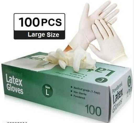 latex non powdered disposable gloves