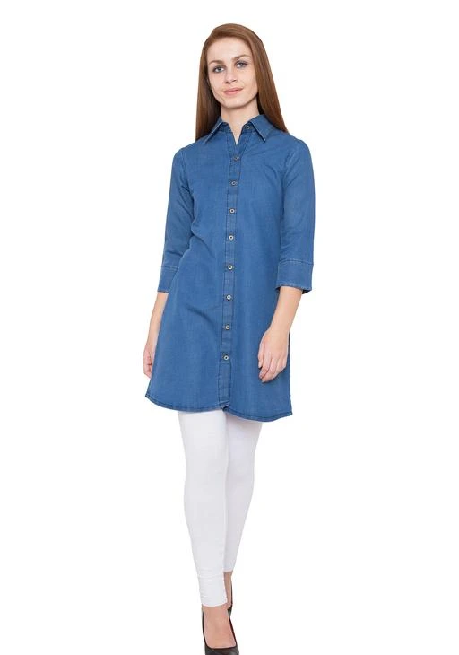 Checkout this latest Tops & Tunics
Product Name: *Women's Denim Blue Color Long Tunics*
Fabric: Denim
Sleeve Length: Three-Quarter Sleeves
Pattern: Solid
Multipack: 1
Sizes:
S, M, L, XL, XXL, XXXL, 4XL, 5XL
Country of Origin: India
Easy Returns Available In Case Of Any Issue


SKU: S_11
Supplier Name: alisha_fashion

Code: 714-6920478-7821

Catalog Name: Jivika Ensemble Kurtis
CatalogID_1104947
M03-C03-SC1001