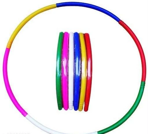 Crazy Sports Plastic Hula Hoop, Exercise Ring for Fitness with 30 inch  Diameter for Boys, Girls, Kids and Adults (Multicolor)
