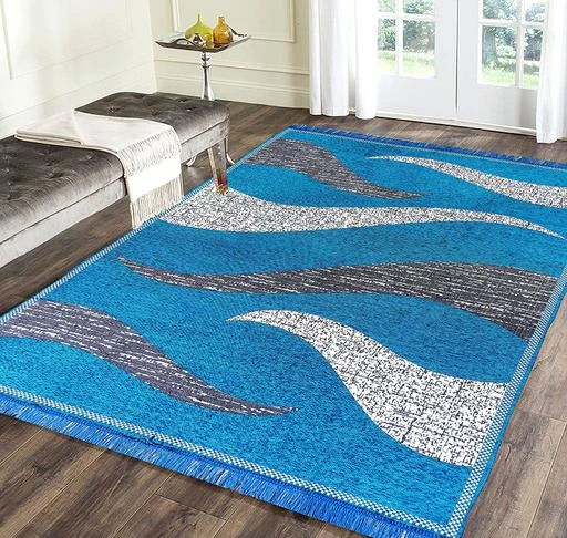 5 x 7 Feet Designer Superfine Exclusive Velvet Chenille Carpet