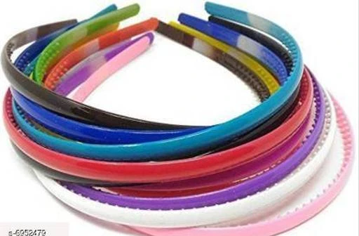 Checkout this latest Hair Bands
Product Name: *Attractive Women's  Combo Set Multicolor  Hair Band*
Material: Plastic
Type: Head Band
Pattern: Solid
Ideal For: Women
Size: Onesize
Multipack: 12
Easy Returns Available In Case Of Any Issue


SKU: Multi Colour Hairband
Supplier Name: Akon Groups

Code: 512-6952479-054

Catalog Name: Princess Graceful Women Hair Accessories
CatalogID_1110171
M05-C13-SC1088