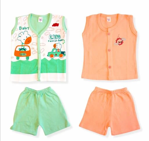 Checkout this latest Clothing Set
Product Name: *Cute Elegant Boys Top & Bottom Sets*
Top Fabric: Hosiery
Bottom Fabric: Hosiery
Sleeve Length: Sleeveless
Top Pattern: Printed
Bottom Pattern: Solid
Add-Ons: No Add Ons
Sizes:
0-6 Months (Top Chest Size: 10.5 in, Top Length Size: 12 in) 
Country of Origin: India
Easy Returns Available In Case Of Any Issue


SKU: GRhHZF0I
Supplier Name: AMGO traders

Code: 413-69949832-083

Catalog Name: Cute Elegant Boys Top & Bottom Sets
CatalogID_19043195
M10-C32-SC1182