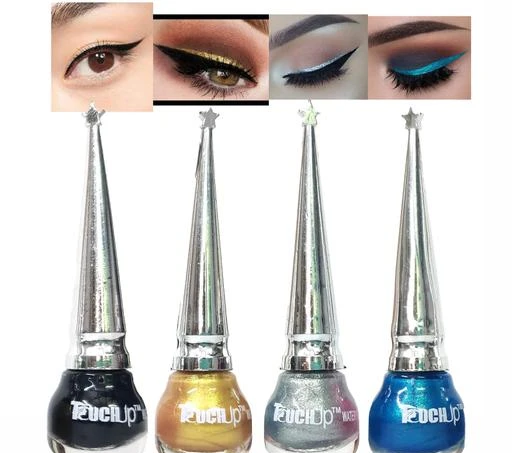 Checkout this latest Eyeliners
Product Name: *TouchUp Smudge proof Glitter Liquid Eyeliner set of 4, 5ml Each, Blue, Silver, Black and Gold*
Product Name: TouchUp Smudge proof Glitter Liquid Eyeliner set of 4, 5ml Each, Blue, Silver, Black and Gold
Brand Name: TOUCHUP
Type: Liquid
Multipack: 4
Country of Origin: India
Easy Returns Available In Case Of Any Issue


SKU: Touchup_4Colors_T12
Supplier Name: Maha Laxmi Enterprise

Code: 271-70056011-995

Catalog Name: TOUCHUP Premium Infinite Eyeliners
CatalogID_19079684
M07-C20-SC1967