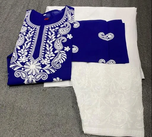 Checkout this latest Kurta Sets
Product Name: *Trendy Graceful Women Cotton Kurta Sets*
Kurta Fabric: Cotton
Bottomwear Fabric: Cotton
Fabric: Cotton
Set Type: Kurta With Bottomwear
Bottom Type: Salwar
Pattern: Embroidered
Sizes:
M (Bust Size: 38 in, Kurta Length Size: 43 in, Bottom Length Size: 40 in) 
L (Bust Size: 40 in, Kurta Length Size: 43 in, Bottom Length Size: 40 in) 
XL (Bust Size: 42 in, Kurta Length Size: 43 in, Bottom Length Size: 40 in) 
XXL (Bust Size: 44 in, Kurta Length Size: 43 in, Bottom Length Size: 40 in) 
XXXL (Bust Size: 46 in, Kurta Length Size: 43 in, Bottom Length Size: 40 in) 
Country of Origin: India
Easy Returns Available In Case Of Any Issue


SKU: _cStQpJt
Supplier Name: M5 Fashion

Code: 784-70125325-9931

Catalog Name: Trendy Graceful Women Cotton Kurta Sets
CatalogID_19102462
M03-C04-SC1003