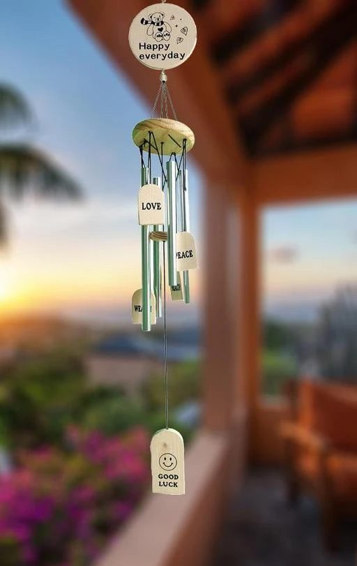 Energy Wind Chimes Melodious Sound Ceramic Bell Positive Decorative Hanging 