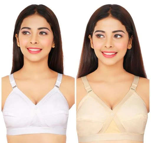 Checkout this latest Bra
Product Name: *Stylus Women Bra*
Fabric: Cotton
Print or Pattern Type: Solid
Padding: Non Padded
Type: Everyday Bra
Wiring: Underwired
Seam Style: Seamed
Net Quantity (N): 2
Add On: Hooks
Sizes:
36D (Underbust Size: 33 in, Overbust Size: 40 in) 
38D (Underbust Size: 35 in, Overbust Size: 42 in) 
40D (Underbust Size: 37 in, Overbust Size: 44 in) 
Titans series by Clodagh Fashion presents Non-padded, 100% Cotton material bra made from super comfortable fabric suited for wearing daily with detachable and adjustable straps.
Country of Origin: India
Easy Returns Available In Case Of Any Issue


SKU: KAR-SN-WE
Supplier Name: Clodagh Fashion

Code: 933-70225666-995

Catalog Name: Stylish Women Bra
CatalogID_19138551
M04-C09-SC1041
