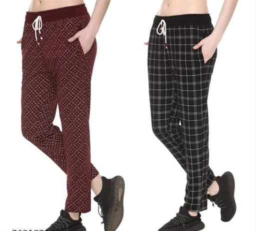 Checkout this latest Pyjamas
Product Name: *AFRONAUT Premium Women Track pants | Original | Very Comfortable | Perfect Fit | Stylish | Good Quality | Soft Cotton Blend | Women Lower Pajama Jogger | Ladies Trackpants | Gym | Running| Jogging | Yoga | Casual wear | Loungewear*
Fabric: Cotton Blend
Length: Maxi
Multipack: 2
AFRONAUT Trackpants by BASIS for women provides you good quality product on Amazon, Flipkart and Meesho brand. Stylish , joggers for ladies Track pants for men combo comes in all sizes and best designs. Ladys track pants lower are very comfortable and perfect fit especially designed for sports activities, gym workout. These lower for women combo pack can be used as running Trackpants for women , gym Trackpants, yoga Trackpants women and cycling. Basis trusted online brand deliver good quality products. Very Comfortable Slim fit trackpants suitable for sports activities like yoga, gym workout, casual wear and running, used in all seasons. Stylish trendy women pajama, lower and track pants also comes in combo packs in all sizes. Perfect fit with premium quality Cotton blend fabric keeps you very comfortable and can be worn at home or sleepwear fully adjustable waist with ribbed belt and elastic waistband. Secure zipper pockets allow you to carry valuable things like phone and keys while running or workout. Trackpant delivers trendy stylish look in casual as well as sports wear
Sizes: 
Easy Returns Available In Case Of Any Issue



Catalog Name: Unique Pyjamas
CatalogID_19170262
C76-SC1054
Code: 306-70318716-9991