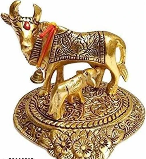 Checkout this latest Showpieces & Collectibles
Product Name: *Kamdhenu Cow Statue with Calf for Home Decor Gifting and Decorative Golden Metal Showpiece Decorative Showpiece*
Material: Metal
Net Quantity (N): 1
Kamdhenu Cow Statue with Calf for Home Decor Gifting and Decorative Golden Metal Showpiece Decorative Showpiece
Country of Origin: India
Easy Returns Available In Case Of Any Issue


SKU: smallcow1
Supplier Name: Shrimati Devi Trading

Code: 961-70320915-995

Catalog Name: Voguish Showpieces & Collectibles
CatalogID_19170915
M08-C25-SC2485