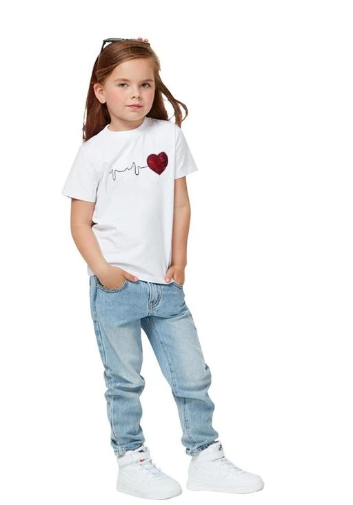 Checkout this latest Tshirts
Product Name: *FANCY GIRLS TSHIRT*
Fabric: Cotton
Sleeve Length: Short Sleeves
Pattern: Solid
Multipack: Single
Sizes: 
7-8 Years (Bust Size: 26 in, Length Size: 18 in, Waist Size: 25 in, Hip Size: 26 in) 
9-10 Years (Bust Size: 28 in, Length Size: 19 in, Waist Size: 27 in, Hip Size: 28 in) 
11-12 Years (Bust Size: 30 in, Length Size: 20 in, Waist Size: 29 in, Hip Size: 30 in) 
Country of Origin: India
Easy Returns Available In Case Of Any Issue



Catalog Name: Cutiepie Fancy Girls Tshirts
CatalogID_19367577
C62-SC1143
Code: 422-70888651-995