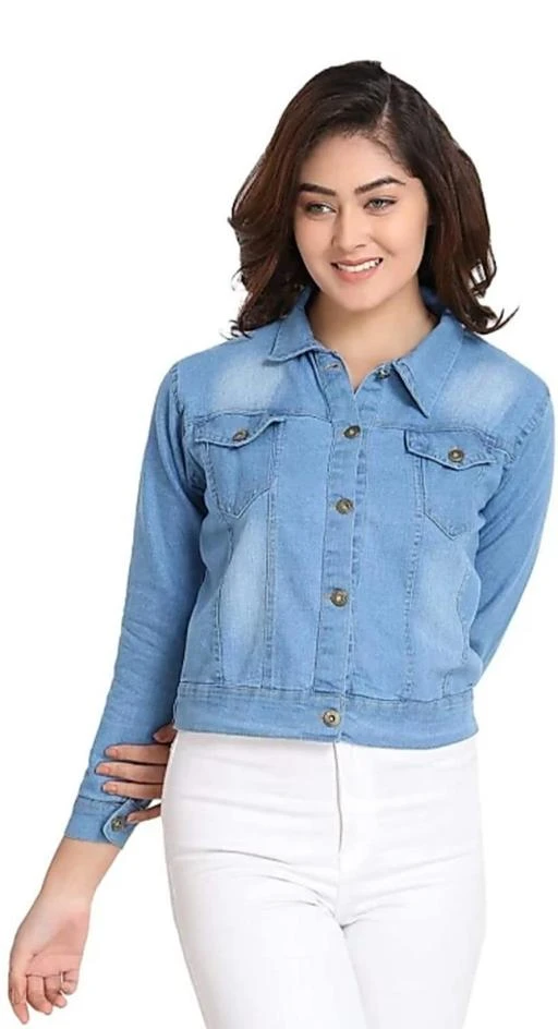 Checkout this latest Jackets
Product Name: *Urbane Fashionista Women Jackets & Waistcoat*
Fabric: Denim
Multipack: 1
Sizes: 
S (Bust Size: 34 in, Length Size: 20 in) 
M (Bust Size: 36 in, Length Size: 20 in) 
L (Bust Size: 38 in, Length Size: 21 in) 
XL (Bust Size: 40 in, Length Size: 21 in) 
Country of Origin: India
Easy Returns Available In Case Of Any Issue


SKU: 5 mnky light jkt
Supplier Name: Saba Fashion

Code: 762-70902483-9921

Catalog Name: Stylish Fashionista Women Jackets & Waistcoat
CatalogID_19372322
M04-C07-SC1023
