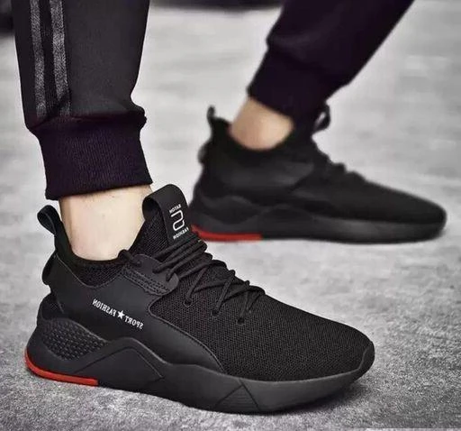 Black sports shoes outlet mens