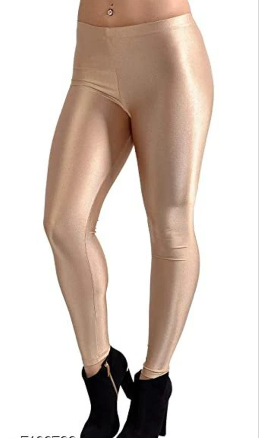  Beautiful Shiny Skiny Satin Legging / Casual Unique Women  Leggings