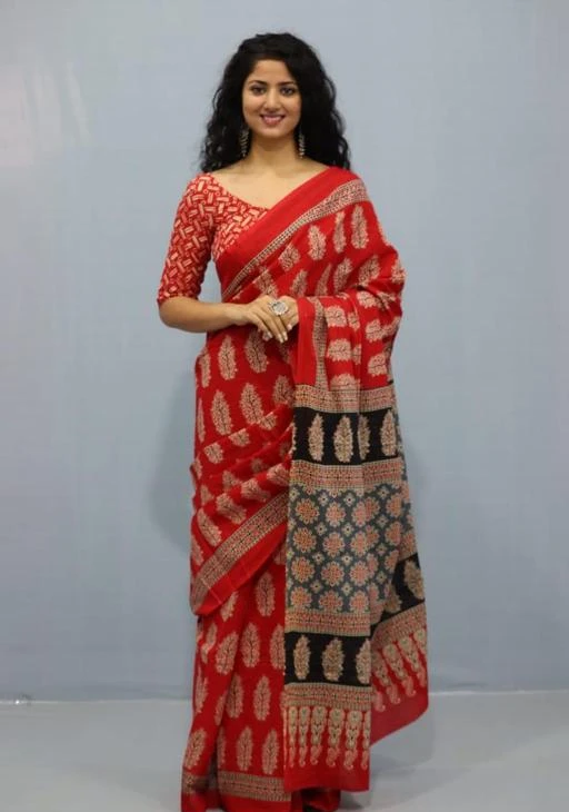 Checkout this latest Sarees
Product Name: *NIKHILAM Jaipuri , bagru , sanganeri Hand Printed cotton mulmul saree , cotton malmal saree , cotton saree with pompom lace.  with blouse piece for woman *
Saree Fabric: Mulmul
Blouse: Separate Blouse Piece
Blouse Fabric: Mulmul
Pattern: Printed
Blouse Pattern: Printed
Net Quantity (N): Single
FABRIC - mulmul cotton fabric 92*80 super quality WORK -  Jaipuri print , bagru print, sanganeri Hand Block Print, traditional print ,shibori print, tye and dye print, OCCASSION - Formal,Casual,Occasional,daily wear LENGHT - The Total Lenght of the Saree is 6.40 mtrs including Blouse Piece.  SAREE : Length – 5.50 Mtrs (approx), Width - 1.10 mtrs (approx) || BLOUSE (Unstitich Fabric) - Length : 0.90 mtr (Approx), Width : 1.10 mtrs (Approx.)  BLOUSE STITCHING : This Saree comes with Unstitched Blouse Piece. with pompom lace. CARE : Machine Wash , easy wash, do not bleach
Sizes: 
Free Size (Saree Length Size: 5.5 m, Blouse Length Size: 0.9 m) 
Country of Origin: India
Easy Returns Available In Case Of Any Issue


SKU: kwRqA9t6
Supplier Name: NIKHILAM

Code: 737-71192456-848

Catalog Name: Aagyeyi Attractive Sarees
CatalogID_19473629
M03-C02-SC1004