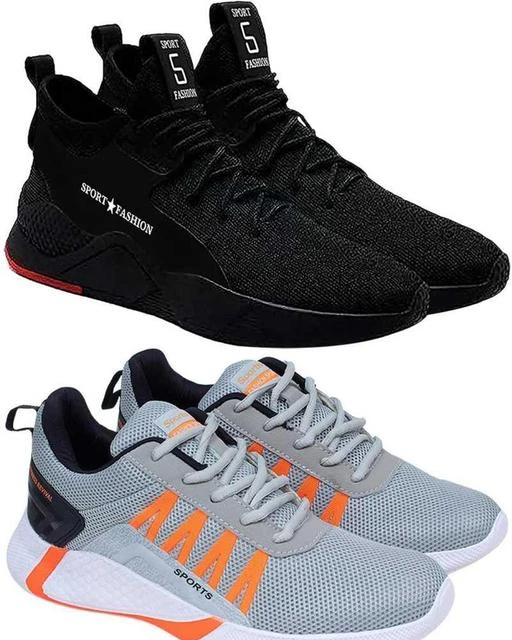 Checkout this latest Sports Shoes
Product Name: *Aadab attractive men sports shoes and running shoe*
Material: Mesh
Sole Material: PVC
Fastening & Back Detail: Lace-Up
Pattern: Solid
Net Quantity (N): 2
Aadab attractive men sports shoes and running shoe
Sizes: 
IND-6, IND-7, IND-8, IND-9, IND-10
Country of Origin: India
Easy Returns Available In Case Of Any Issue


SKU: Pu crazy latest sport fashion blk ,406 gry/org
Supplier Name: BANKEY BIHARI INDUSTRIES

Code: 075-71198701-9921

Catalog Name: Relaxed Graceful Men Sports Shoes
CatalogID_19476154
M06-C56-SC1237