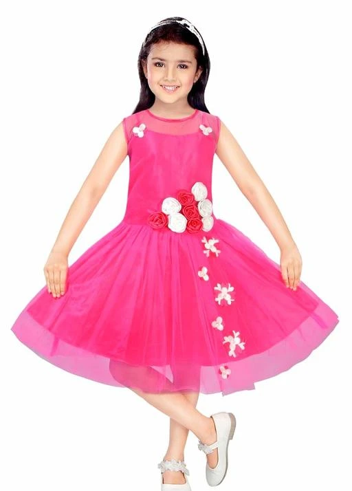 Buy Kkalakriti Barbie Pink Color Frock for KidsBirthday GiftOther Fancy  Dress Online at Low Prices in India  Amazonin