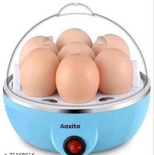 Checkout this latest Egg Boilers
Product Name: *egg boilar*
Capacity (Number Of Eggs): 7
Product Breadth: 10 Cm
Product Height: 10 Cm
Product Length: 10 Cm
Net Quantity (N): Pack Of 1
This Egg Boiler takes only 10 minutes to cook the eggs Fill measuring cup with water to desired doneness, press the power button once and within minutes your eggs will be 