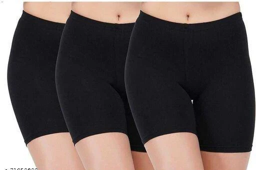 girls cotton lycra stretchy quality shorts above knee leggings for schools  & GYM & under school