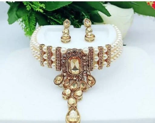 Checkout this latest Jewellery Set
Product Name: *MOTI SET FANCY*
Base Metal: Alloy
Plating: Gold Plated
Stone Type: Kundan
Sizing: Non-Adjustable
Type: Choker and Earrings
Net Quantity (N): 1
Country of Origin: India
Easy Returns Available In Case Of Any Issue


SKU: AK=180 LCT
Supplier Name: AKSHAR JEWELLRY

Code: 361-71901744-004

Catalog Name: Princess Glittering Jewellery Sets
CatalogID_19708839
M05-C11-SC1093