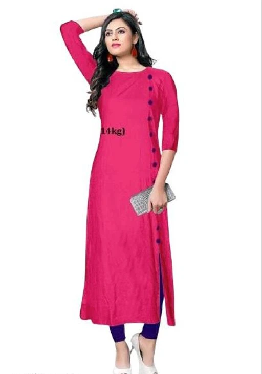Checkout this latest Kurtis_low_ASP
Product Name: *Adrika Petite Kurtis*
Fabric: Rayon
Sleeve Length: Three-Quarter Sleeves
Pattern: Solid
Combo of: Single
Sizes:
S, XL, L, M, XXL
Easy Returns Available In Case Of Any Issue


SKU: Side Button Pink
Supplier Name: M/S A S Enterprise

Code: 252-72057724-996

Catalog Name: Banita Petite Kurtis
CatalogID_19763525
M03-C03-SC1001