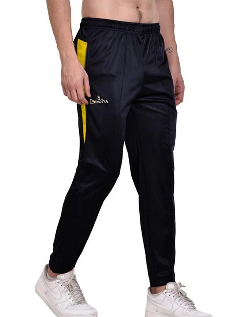 Buy FLYING MACHINE Navy Solid Polyester Cotton Regular Fit Mens Track Pants   Shoppers Stop