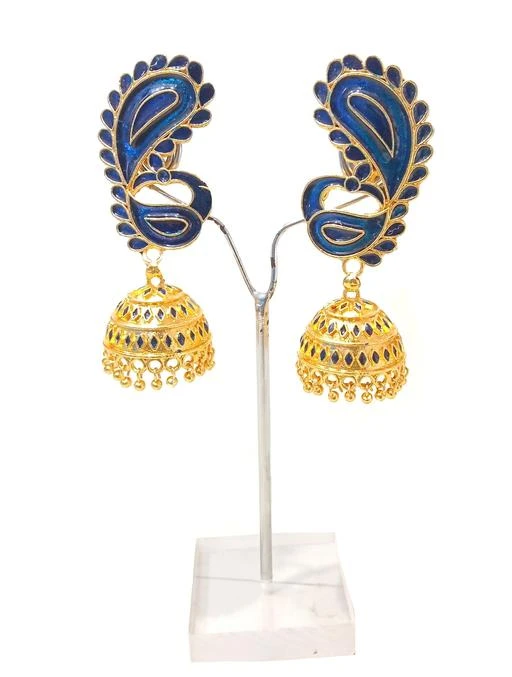 1274 Old Assam Thuriya Earrings  Collectors Masterpiece  WOVENSOULS  Antique Textiles  Art Gallery