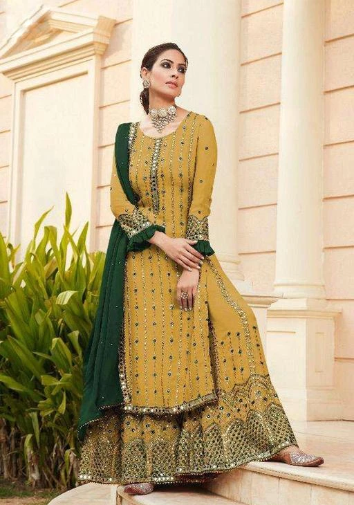 Sharara on sale plazo suit