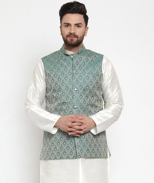 Checkout this latest Ethnic Jackets
Product Name: *Branded Men Premium Quality Nehru Jacket.(House of Jompers)*
Fabric: Cotton Blend
Sleeve Length: Sleeveless
Pattern: Self-Design
Combo of: Single
Sizes: 
L (Length Size: 28 in) 
XL (Length Size: 28 in) 
Easy Returns Available In Case Of Any Issue


Catalog Rating: ★3.9 (103)

Catalog Name: Classic Men Ethnic Jackets
CatalogID_1164375
C66-SC1202
Code: 876-7279470-9971