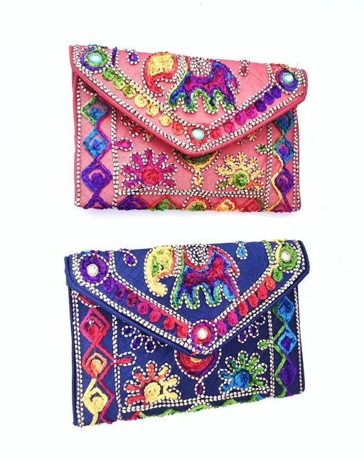 Jaipuri clutches discount