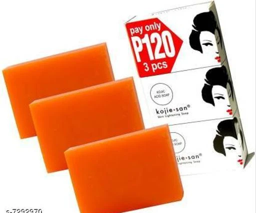 Checkout this latest Bath Scrubs & Soaps
Product Name: *Kojic Kojie San Skin Whitening Soap (ACID SOAP)  (3 x 135 g)*
Product Name: Kojic Kojie San Skin Whitening Soap (ACID SOAP)  (3 x 135 g)
Country of Origin: India
Easy Returns Available In Case Of Any Issue


SKU: KOJIE SAN1 SOAP 3X1 100G
Supplier Name: Health And Beauty

Code: 276-7292970-0041

Catalog Name: KOJIE SAN Superior Absolute Relax Bath Scrubs & Soaps
CatalogID_1166912
M08-C25-SC1256