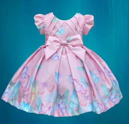 fcityin  Frocks Dresses Kids Party Dresses Baby Kapde Kids One Piece Baby