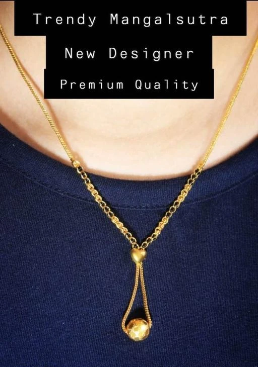 Checkout this latest Mangalsutras
Product Name: *Gold Plated - Matte Diva Beautiful Mangalsutras*
Sizes:Free Size (Length Size: 18 in) 
Country of Origin: India
Easy Returns Available In Case Of Any Issue


SKU: K-do_106
Supplier Name: sat_enterprise

Code: 071-7336150-944

Catalog Name: Free Gift Feminine Beautiful Mangalsutras
CatalogID_1175594
M05-C11-SC1097