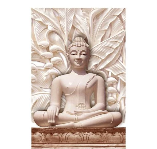  - Buddha Self Adesive 3d Wallpaper / Modern Wallpapers